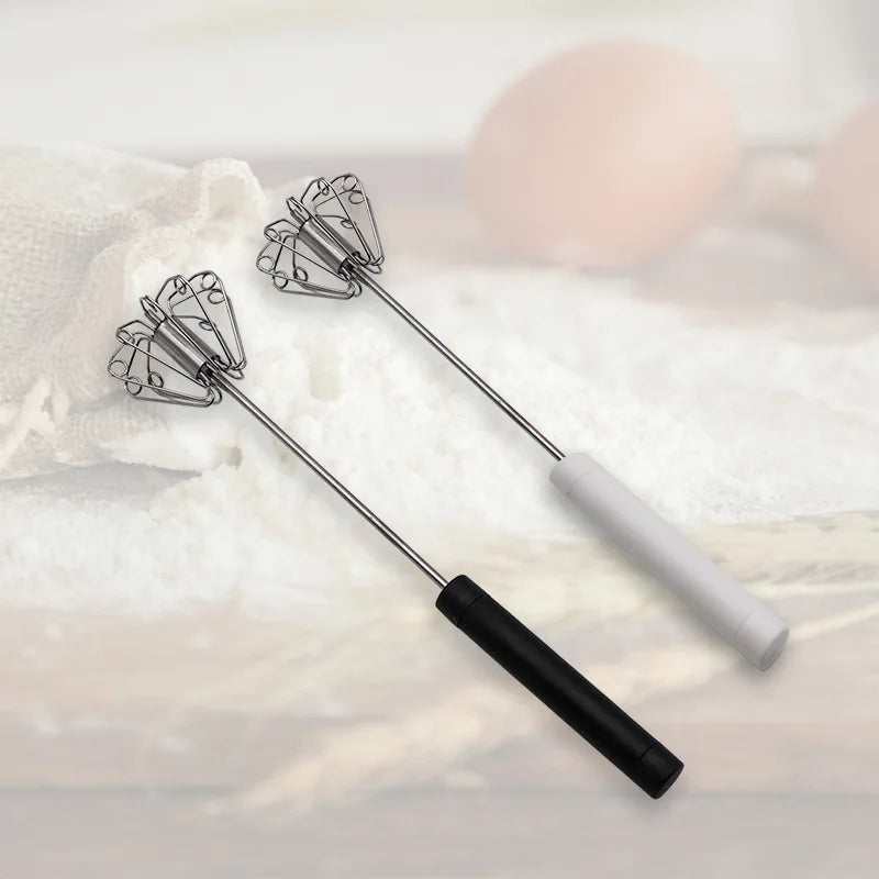 Stainless Steel Semi-Automatic Hand-Push Whisk